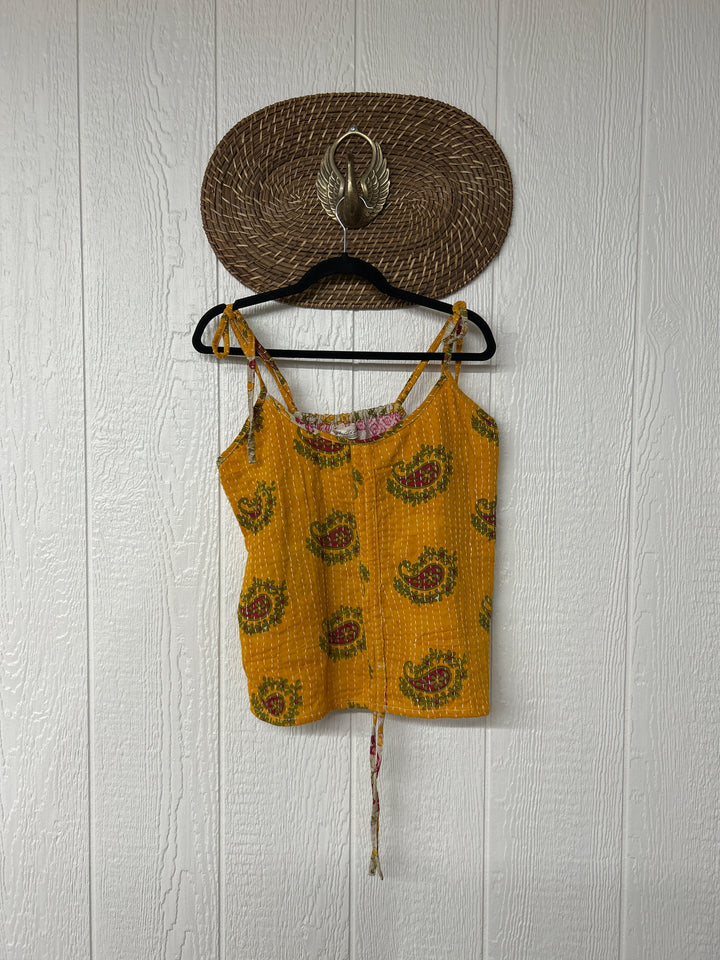 Kantha Butterfly Tank Top 0525 058