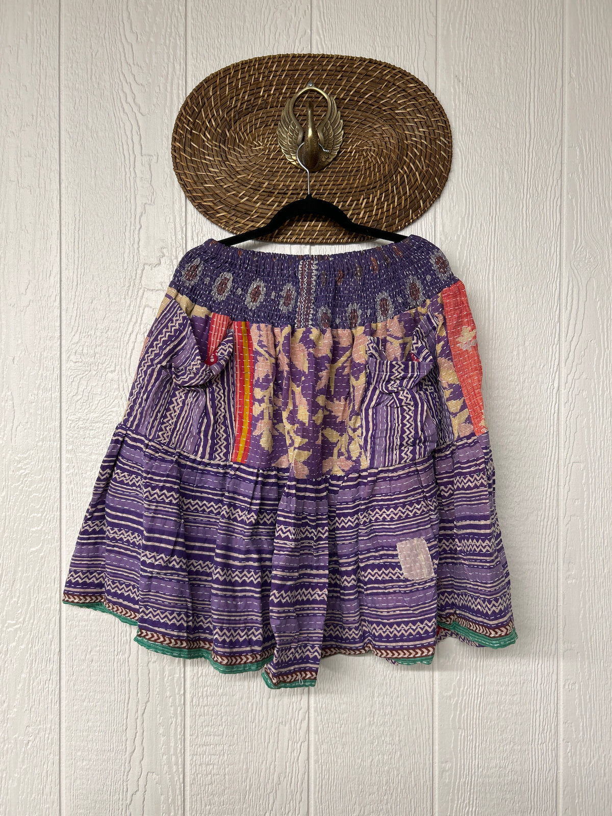 Pareo Kantha Meadow Skirt 0826 256