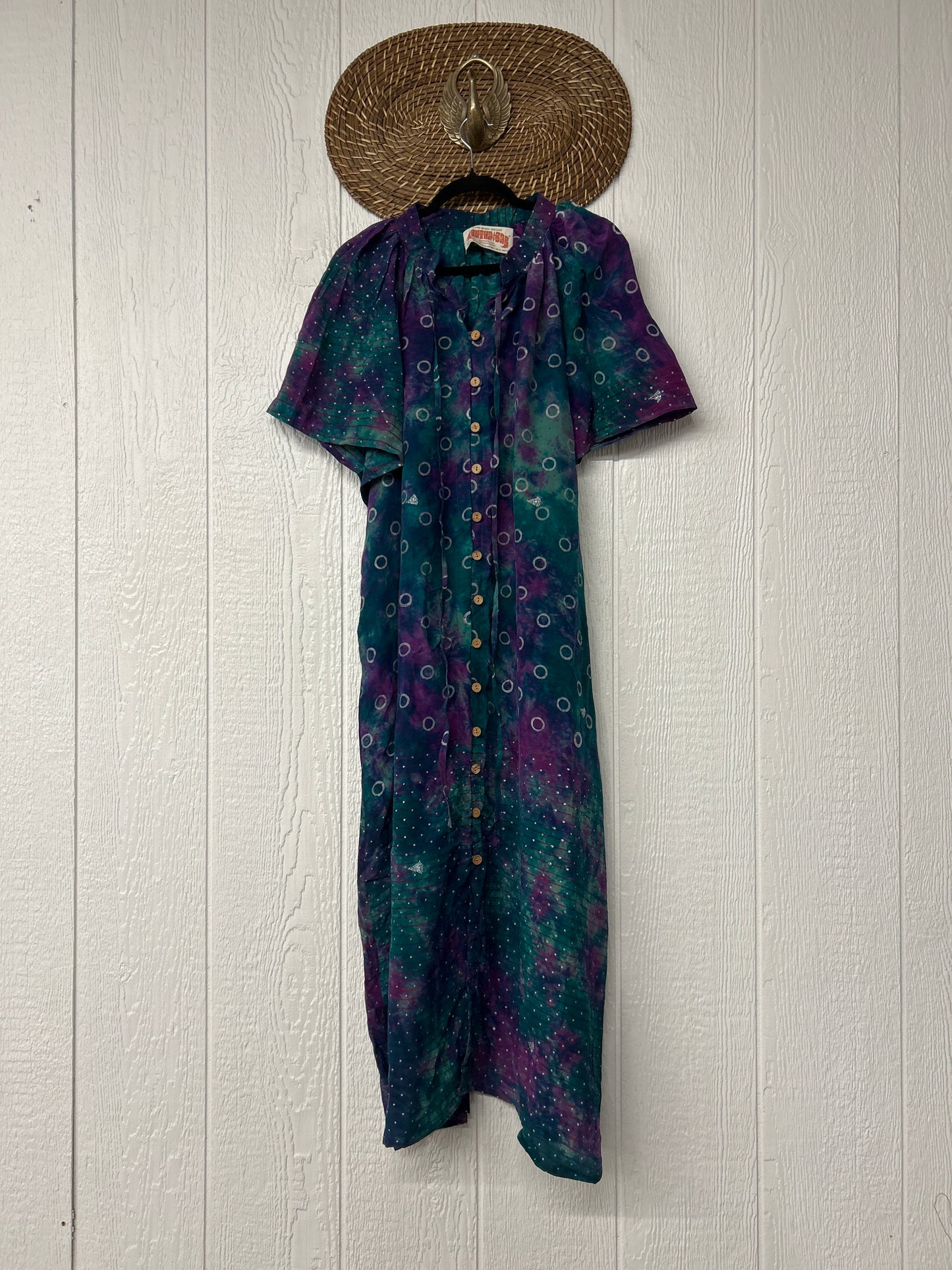 Crepe Sari Summer Woodstock Duster 0626 274