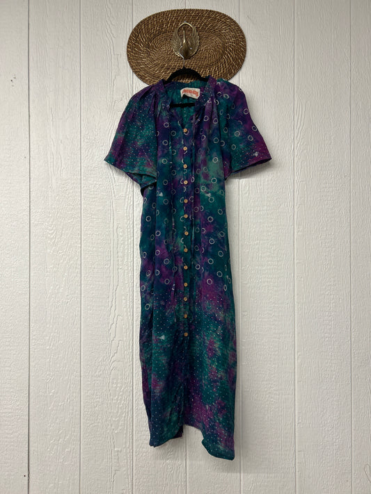 Crepe Sari Summer Woodstock Duster 0626 274