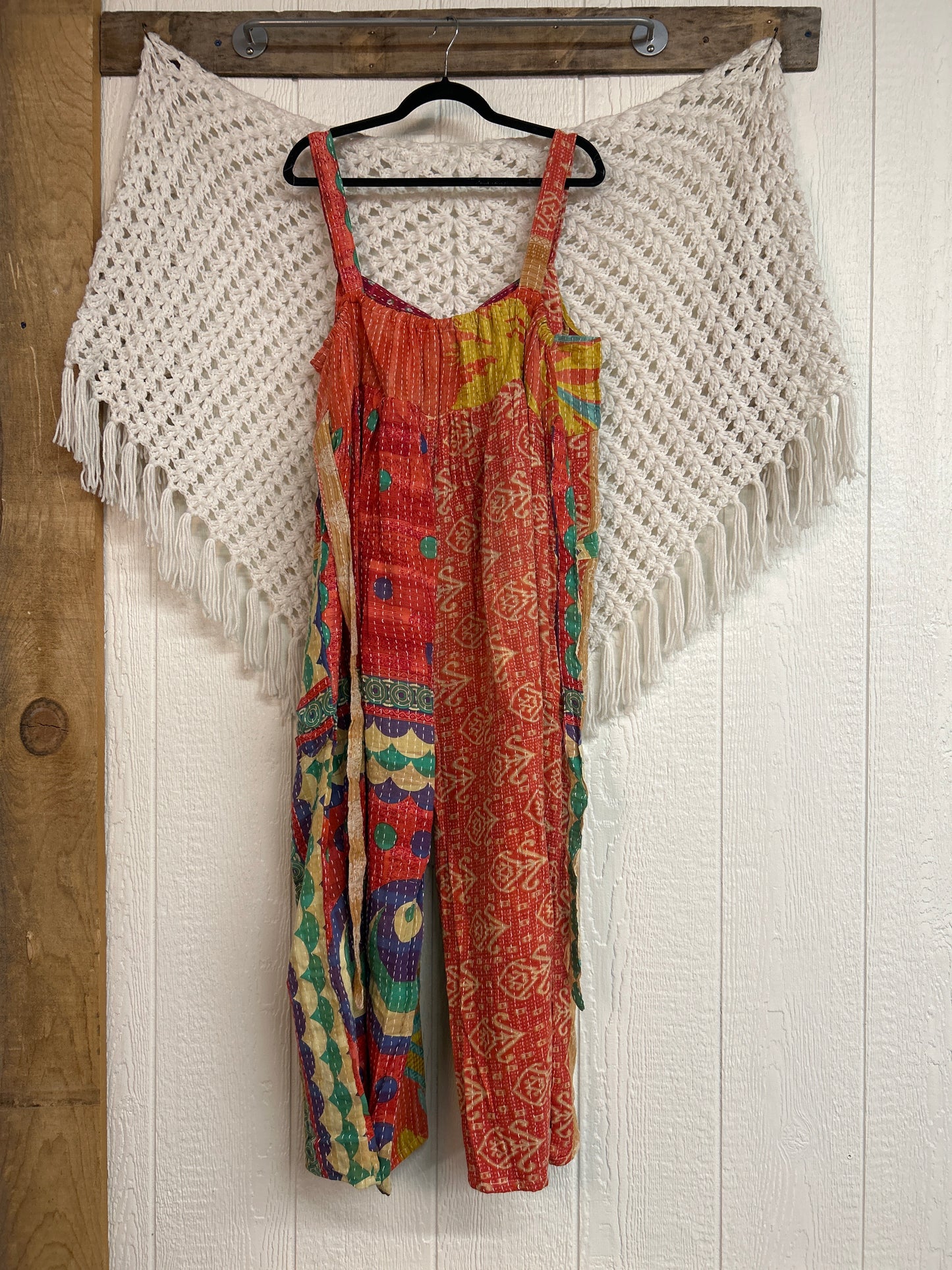 Crossroad Kantha Overalls 1025 084