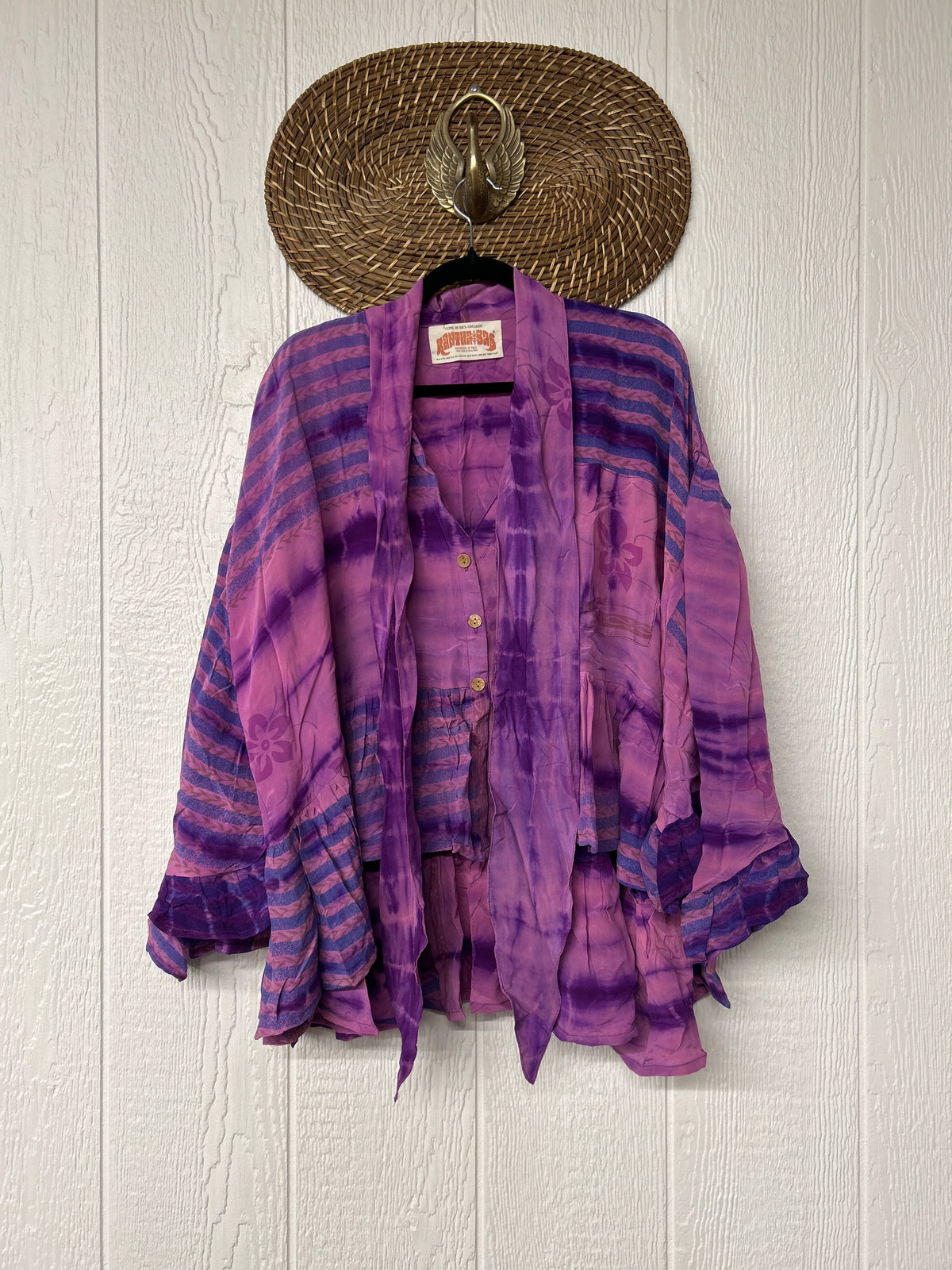 Crepe Sari Wild Rose Top 1026 213