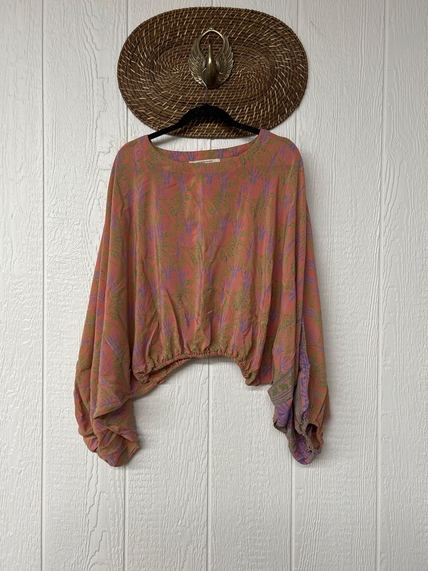 Crepe Sari Luna Crop Top 0126 269