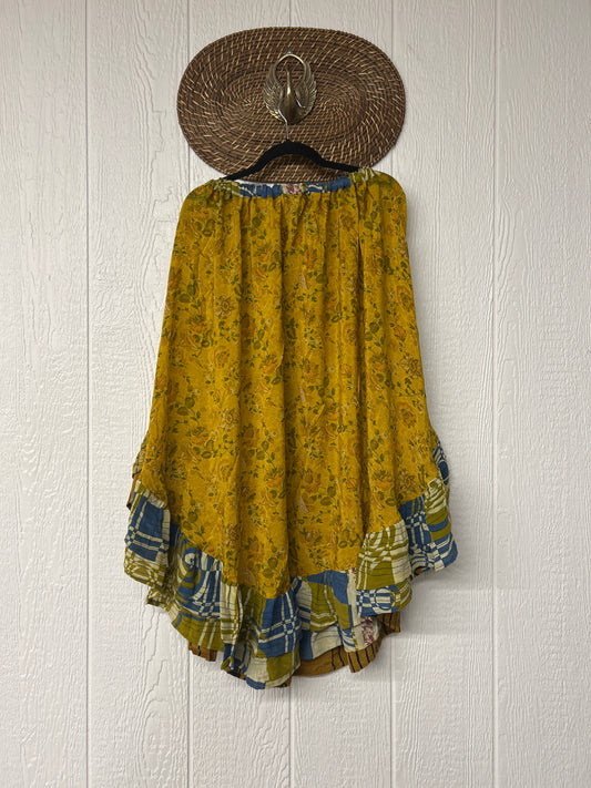 Crepe Wild Rose Skirt 1025 187