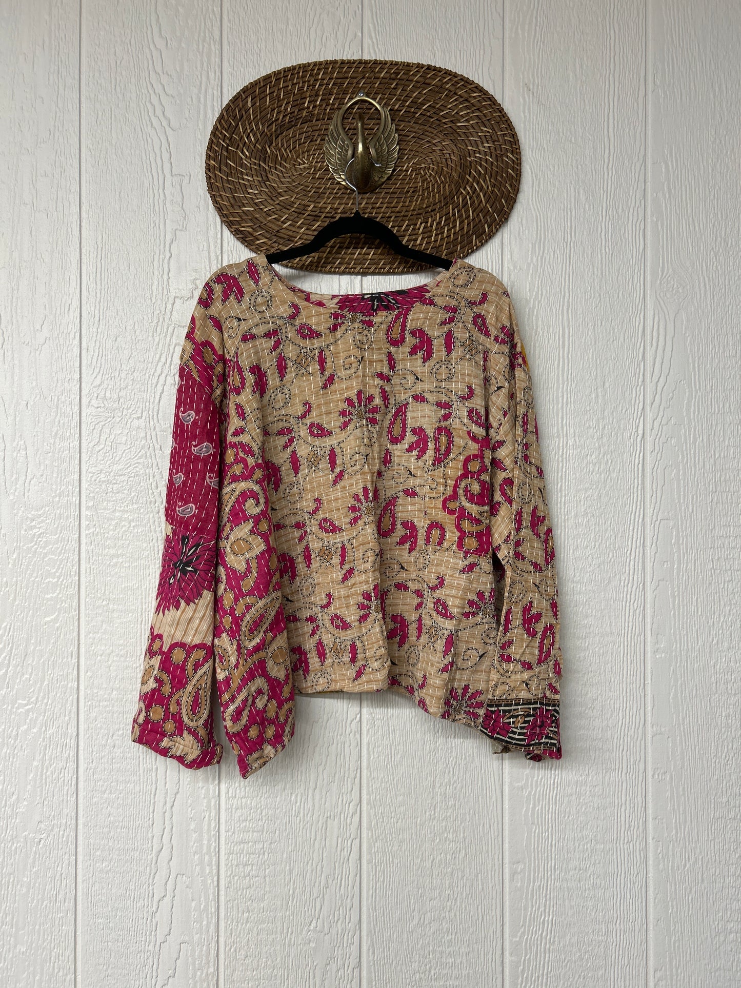 Pareo Kantha Wanderer Pocket Crop Top 0226 159