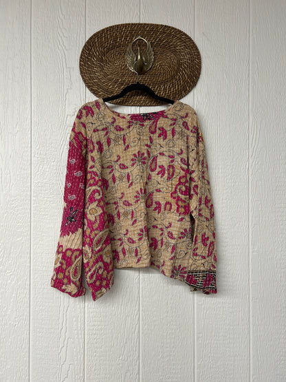 Pareo Kantha Wanderer Pocket Crop Top 0226 159