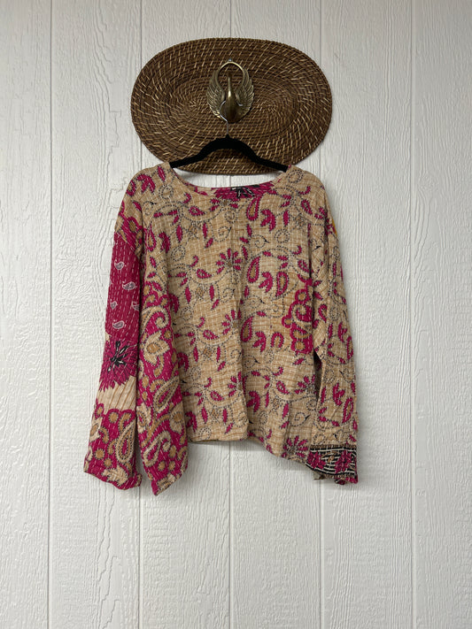 Pareo Kantha Wanderer Pocket Crop Top 0226 159