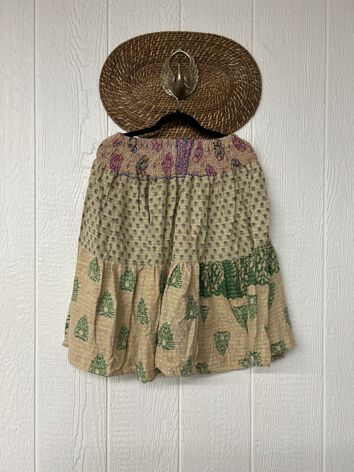 Pareo Kantha Meadow Skirt 0826 257
