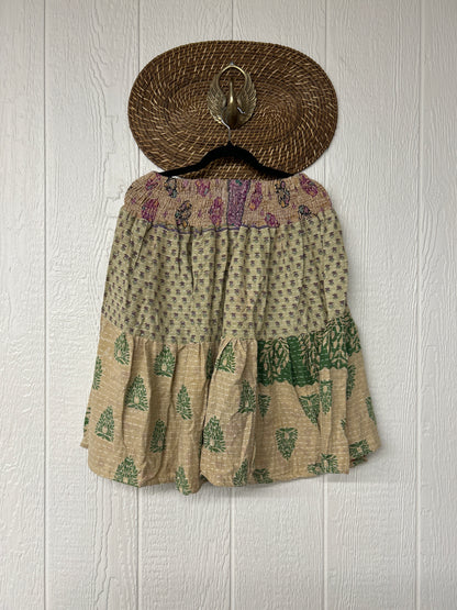 Pareo Kantha Meadow Skirt 0826 257