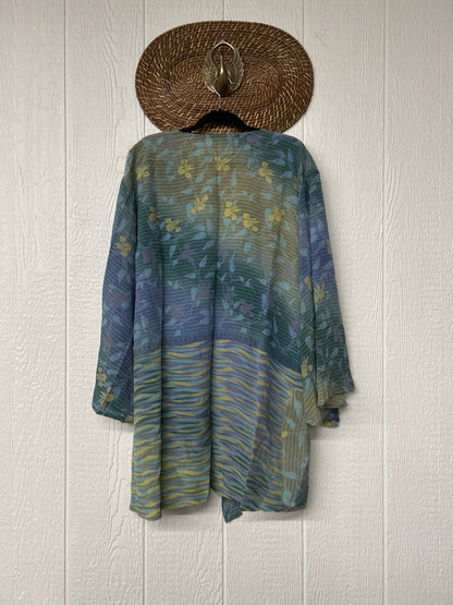 Crepe Sari Shortie Spellbound Kimono 0426 136