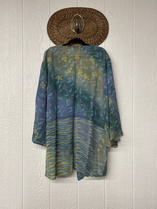 Crepe Sari Shortie Spellbound Kimono 0426 136