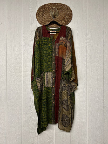 Crepe Sari Gaia Duster Dress 0826 126