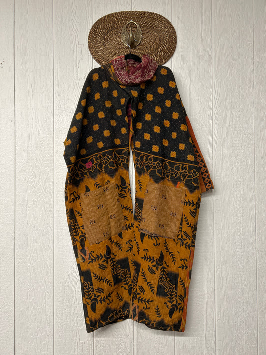 Fine Kantha Cowl Split Pullover 1225 093