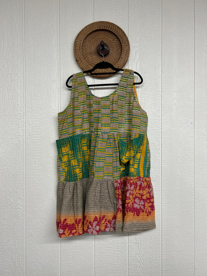 Kantha Meadow Mini Dress 0425 244