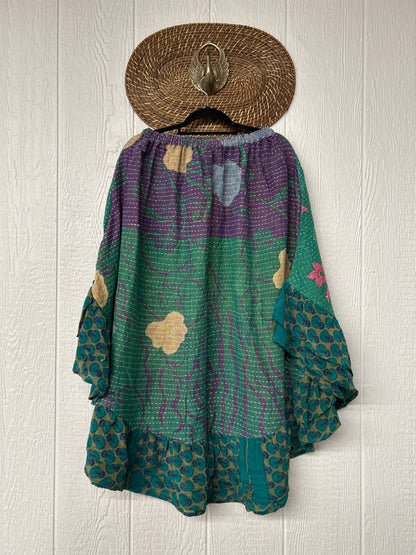 Pareo Kantha Wild Rose Skirt 0426 077