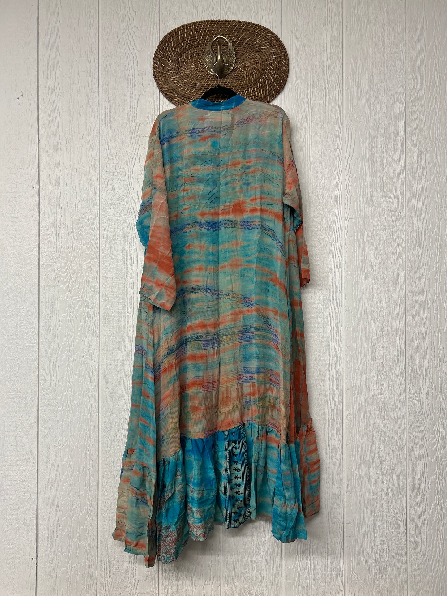 Crepe Sari Dahlia Duster Dress 0326 200
