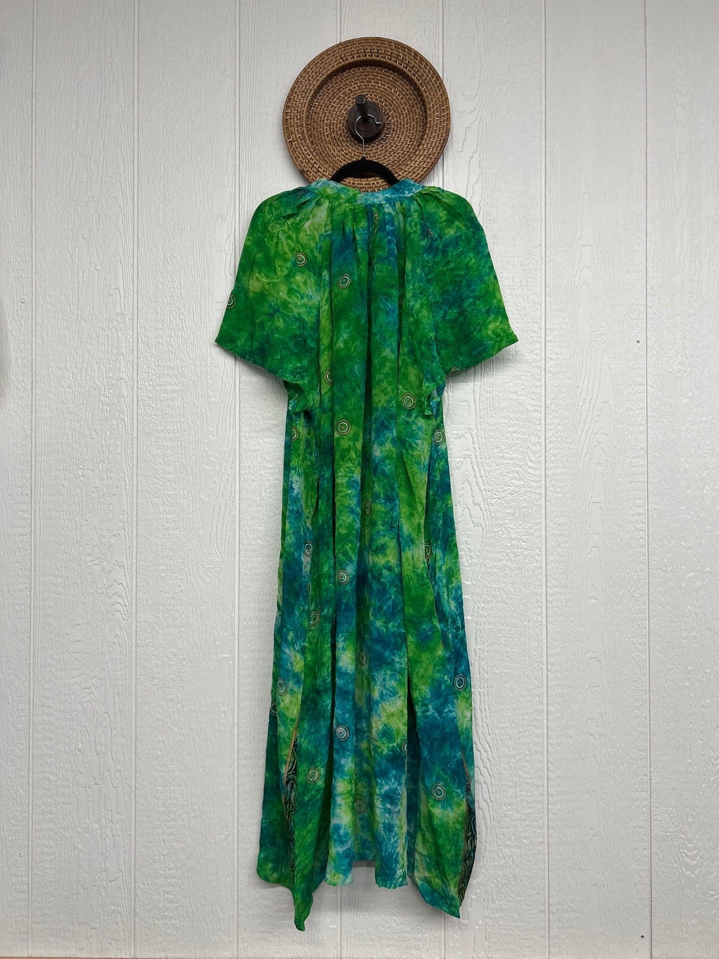 Crepe Sari Summer Woodstock Duster 0626 105
