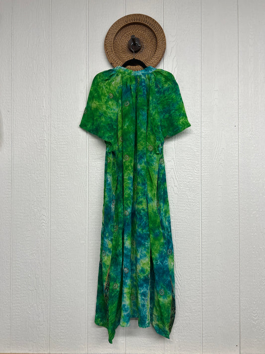 Crepe Sari Summer Woodstock Duster 0626 105