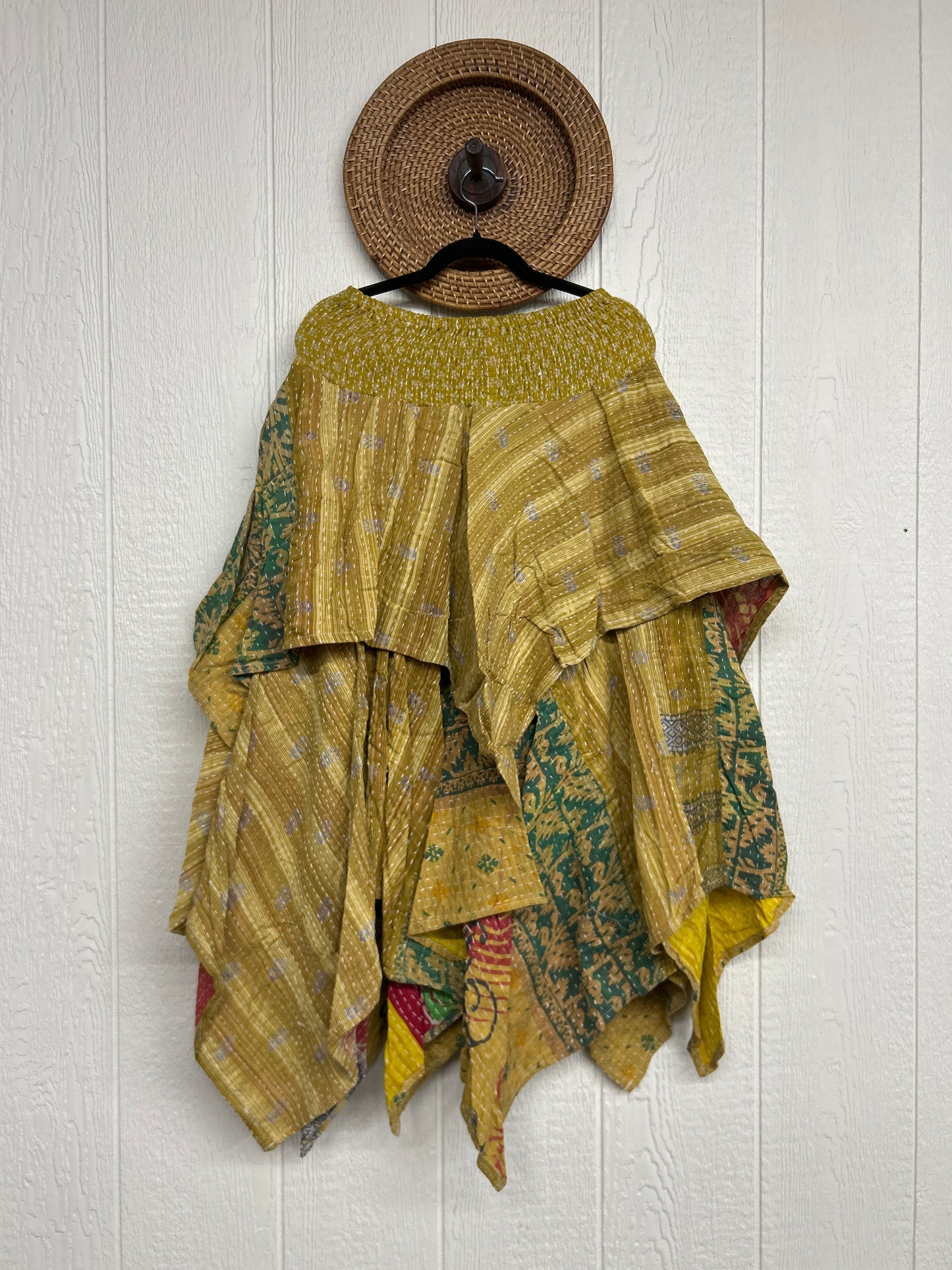 Pareo Kantha Pixie Skirt 0426 186