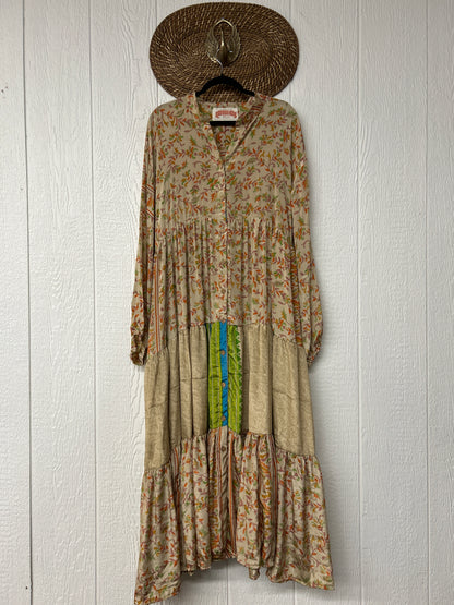 Rasgulla Sari Luminous Maxi Dress 0226 078