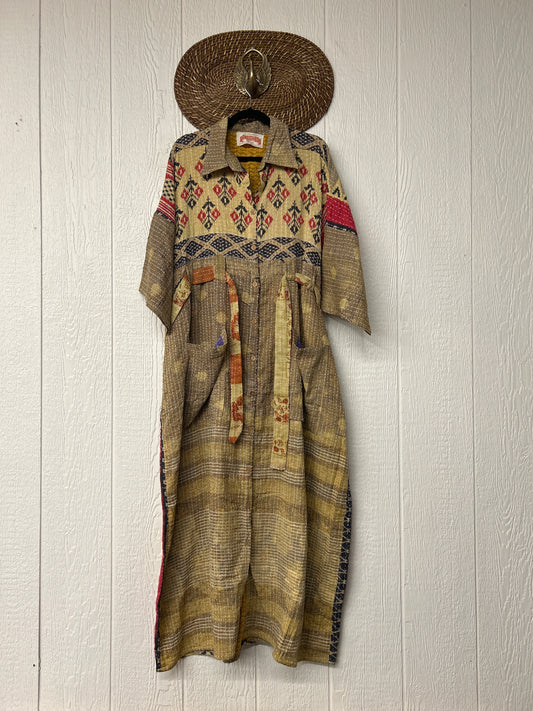 Pareo Kantha Gravity Duster Dress 0226 212