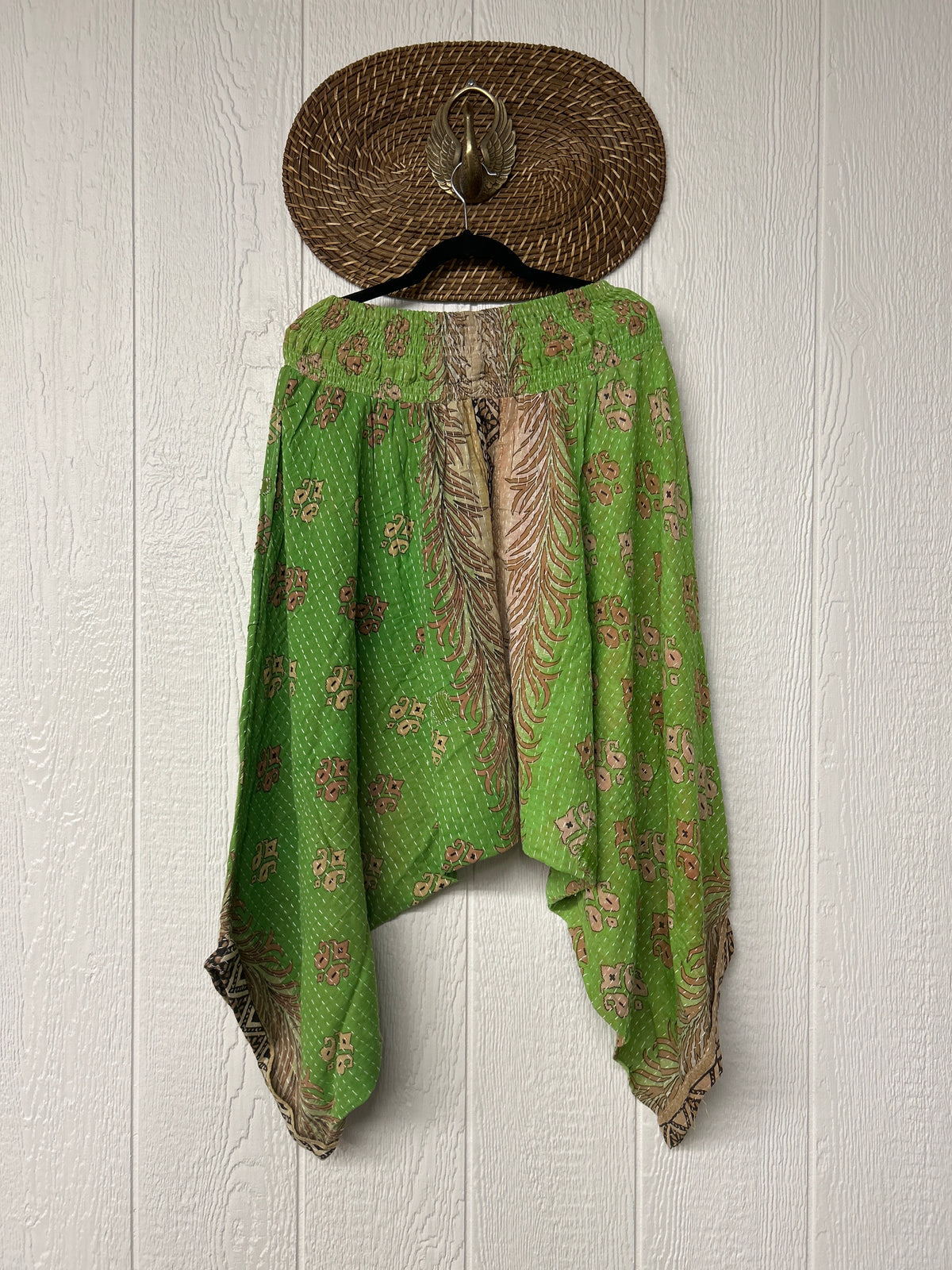 RETAIL Pareo Kantha Everyday Cropped Harems 0726 092
