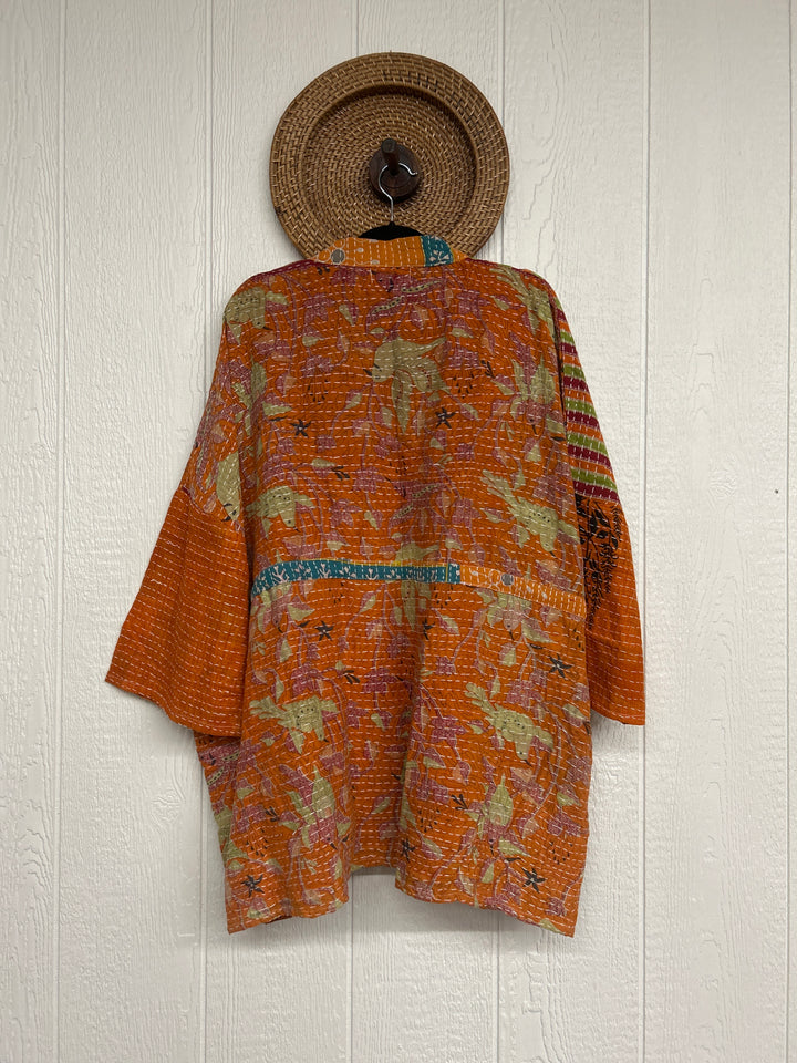 Kantha Shortie Kimono 0325 234