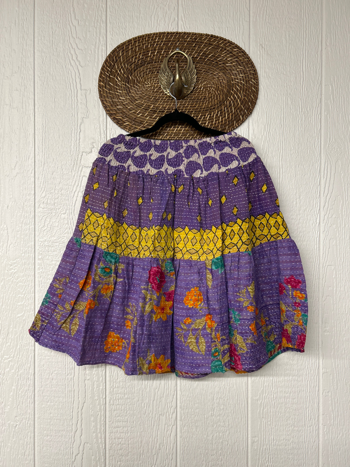 Pareo Kantha Meadow Skirt 0826 168