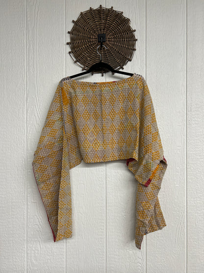 Pareo Kantha Abundance Crop Top 1026 045