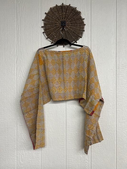 Pareo Kantha Abundance Crop Top 1026 045