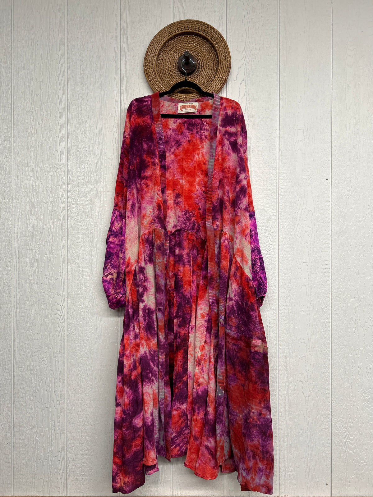 Crepe Sari Evermore Kimono 1026 038