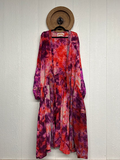 Crepe Sari Evermore Kimono 1026 038