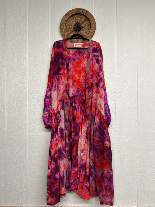 Crepe Sari Evermore Kimono 1026 038