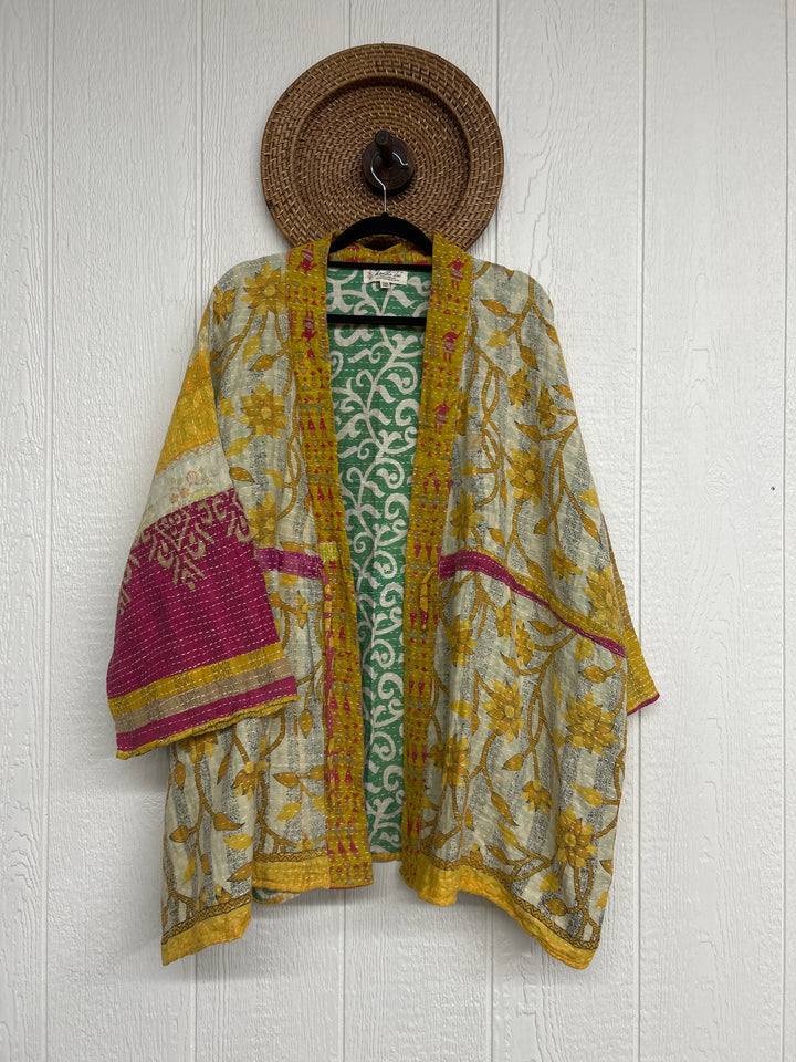 Kantha Shortie Kimono 0325 114