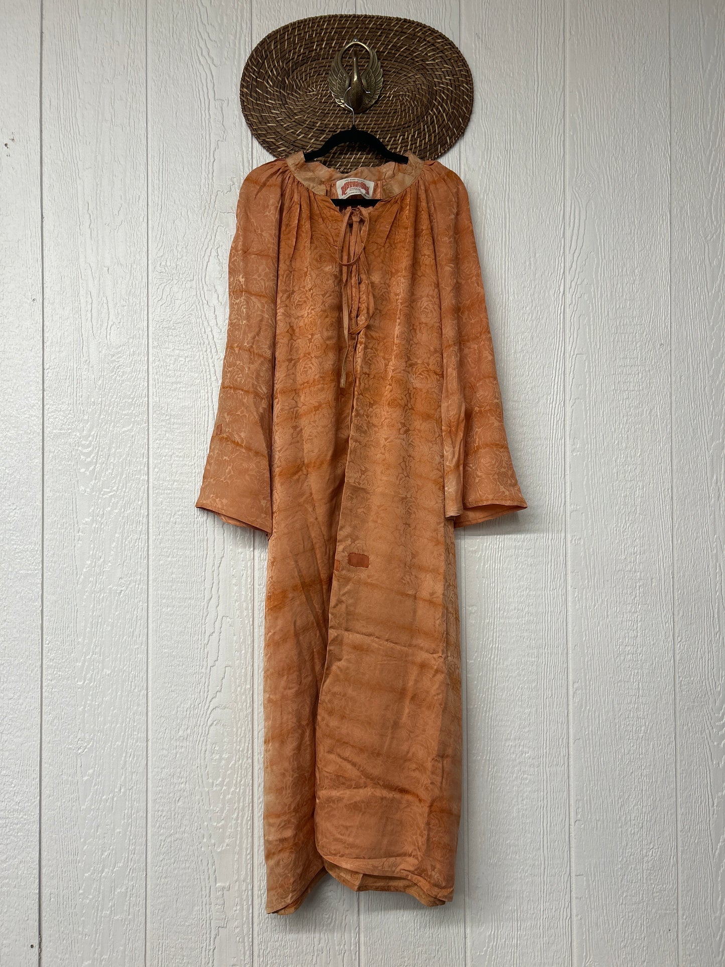 Crepe Sari Woodstock Duster Dress 0226 123