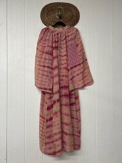 Crepe Sari Woodstock Duster Dress 0226 051