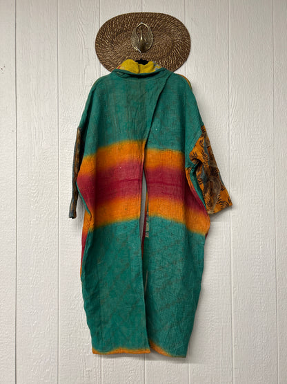 Fine Kantha Cowl Split Pullover 1225 076