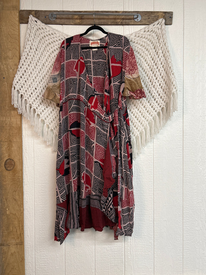 Summer Flourish Wrap Dress 0725 064