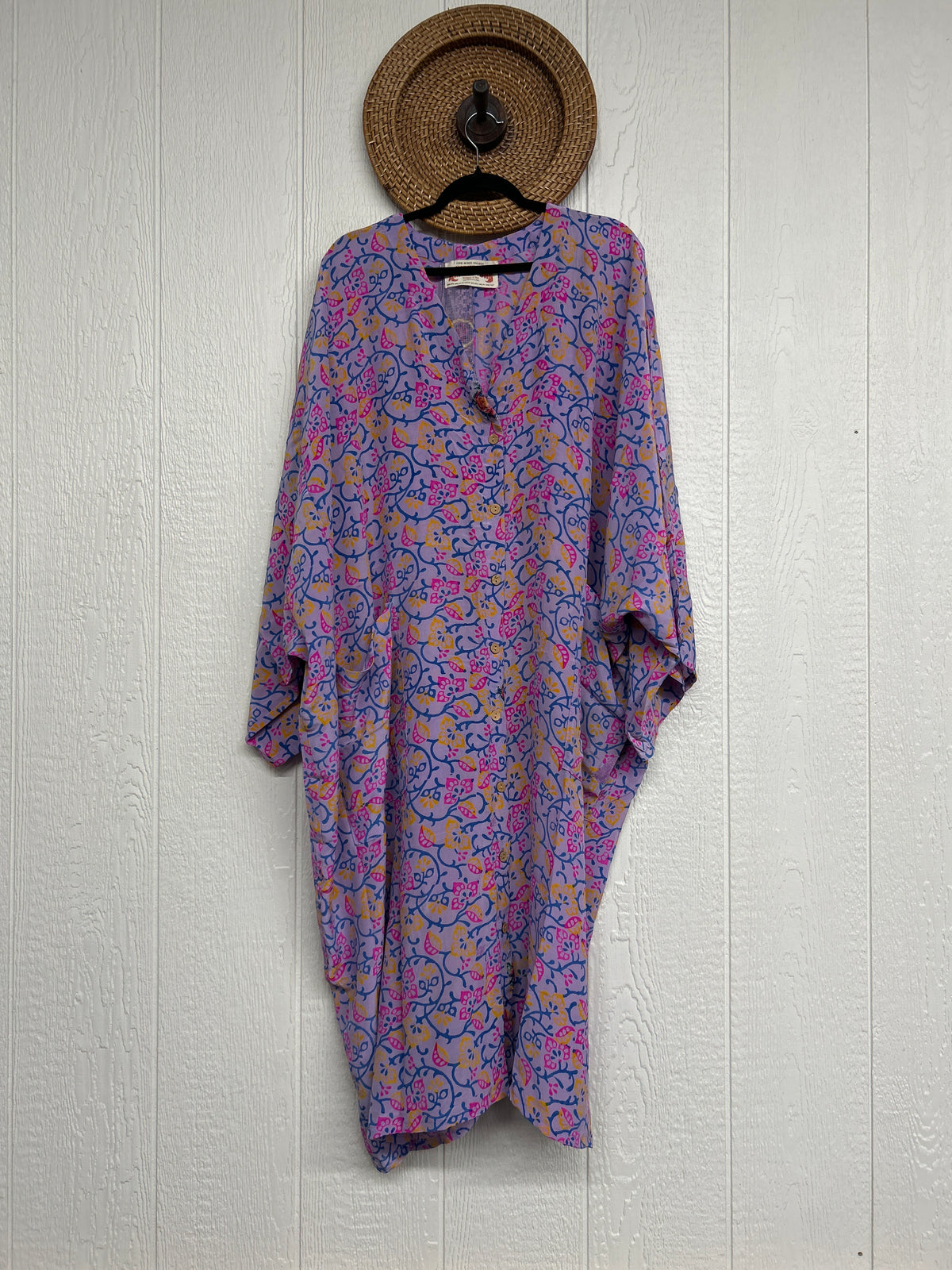 Crepe Sari Gaia Duster Dress 0826 189