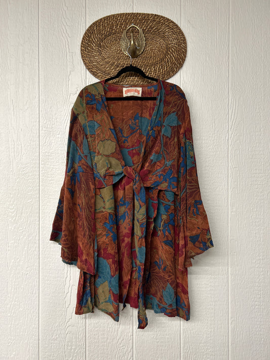 Crepe Sari Shortie Spellbound Kimono 0426 014