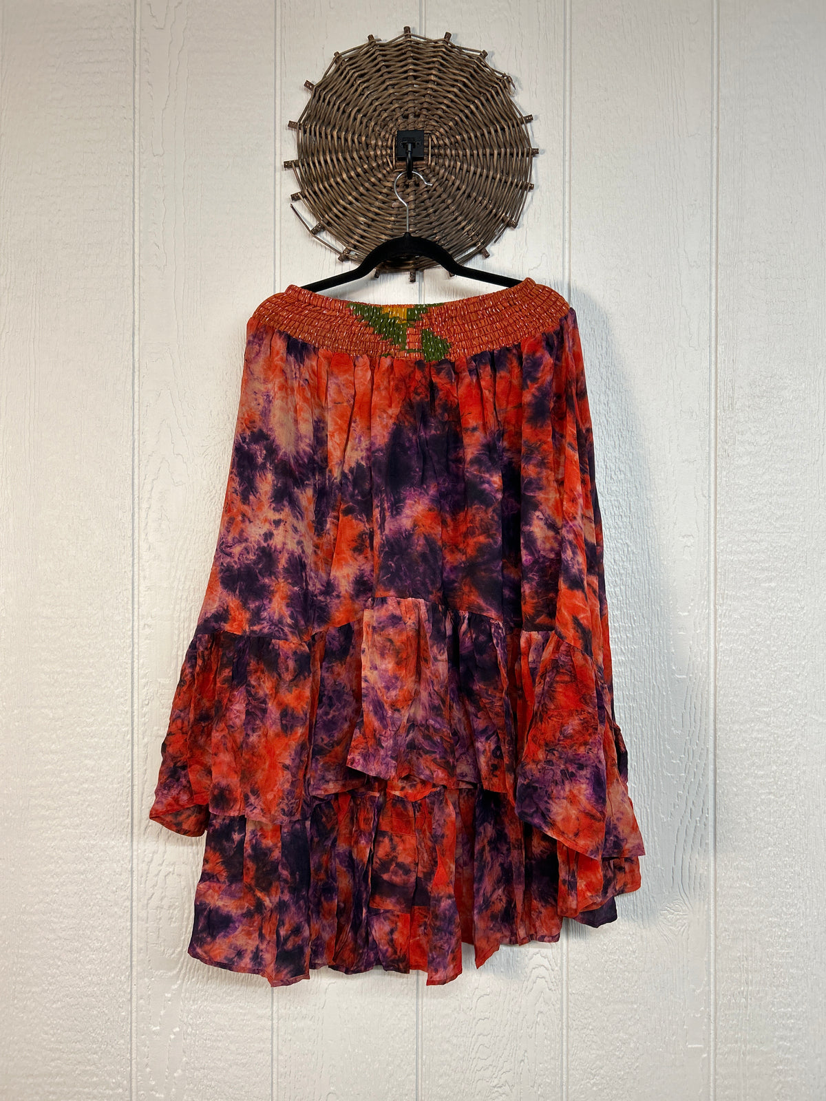 Crepe Sari Dahlia Skirt 1026 152