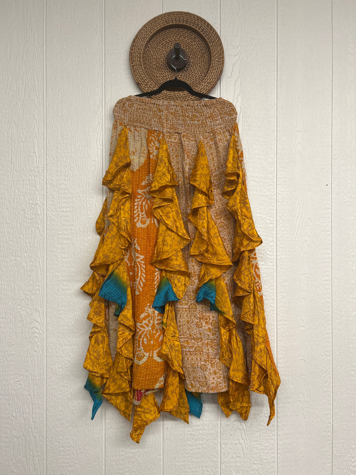 Pareo Kantha Willow Maxi Skirt 0826 036