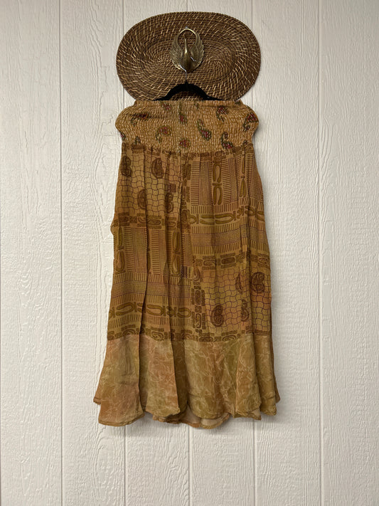 Crepe Sari Inner Peace Wrap Skirt 0626 035
