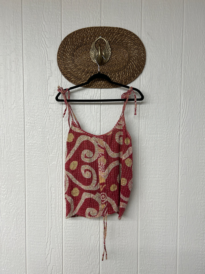 Kantha Butterfly Tank Top 0525 009