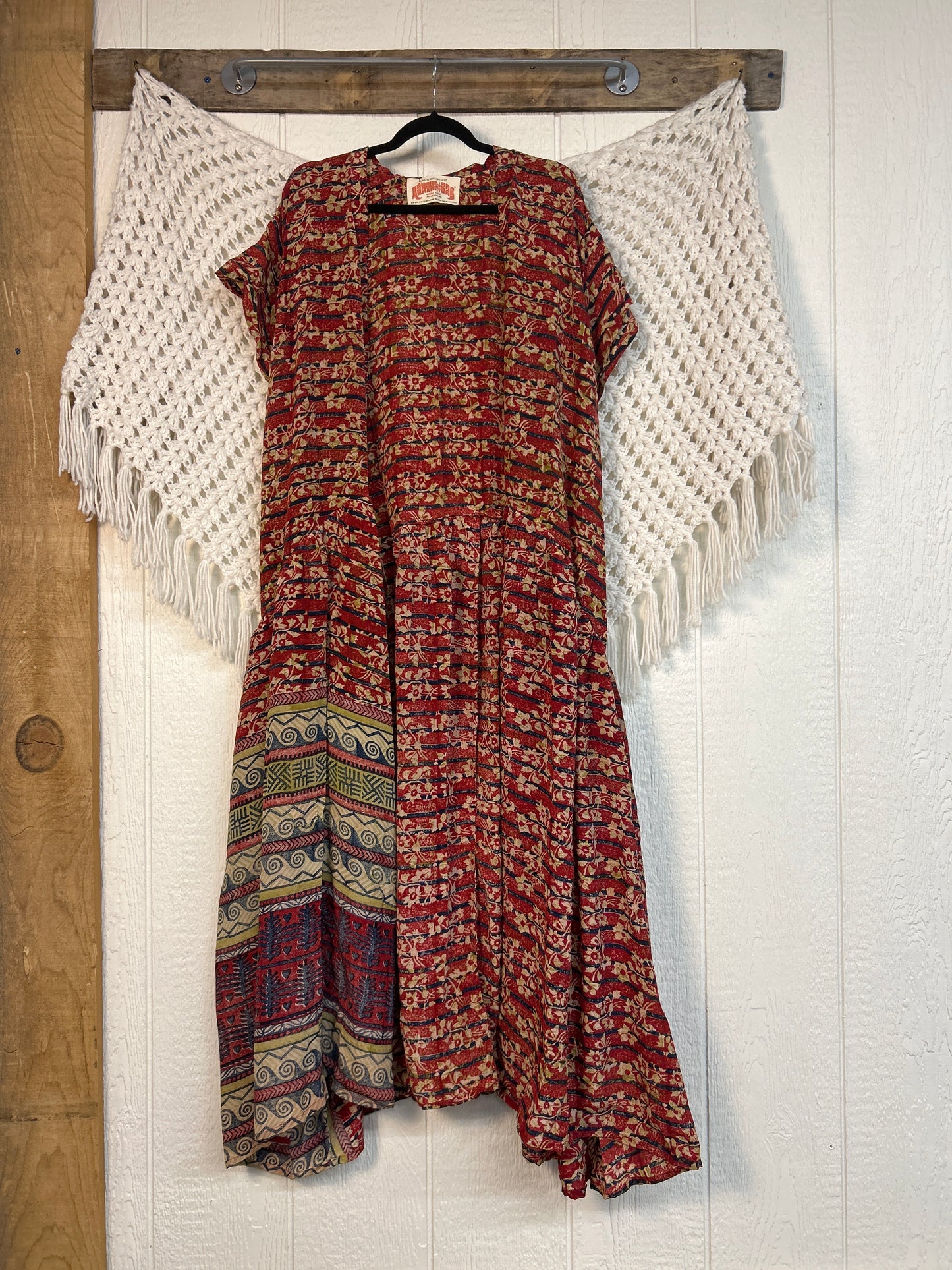 Crepe Sari Summer Evermore Kimono 0726 149