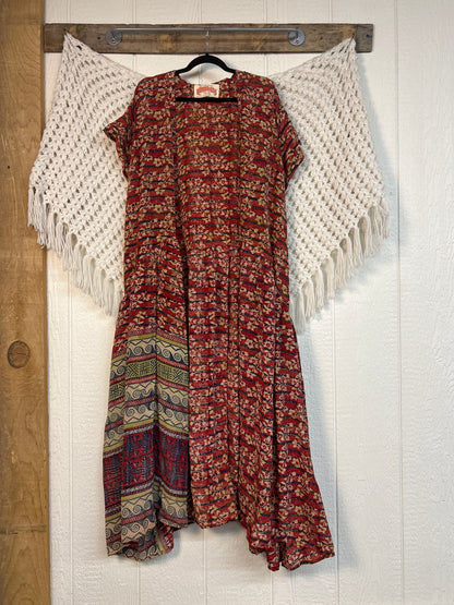 Crepe Sari Summer Evermore Kimono 0726 149