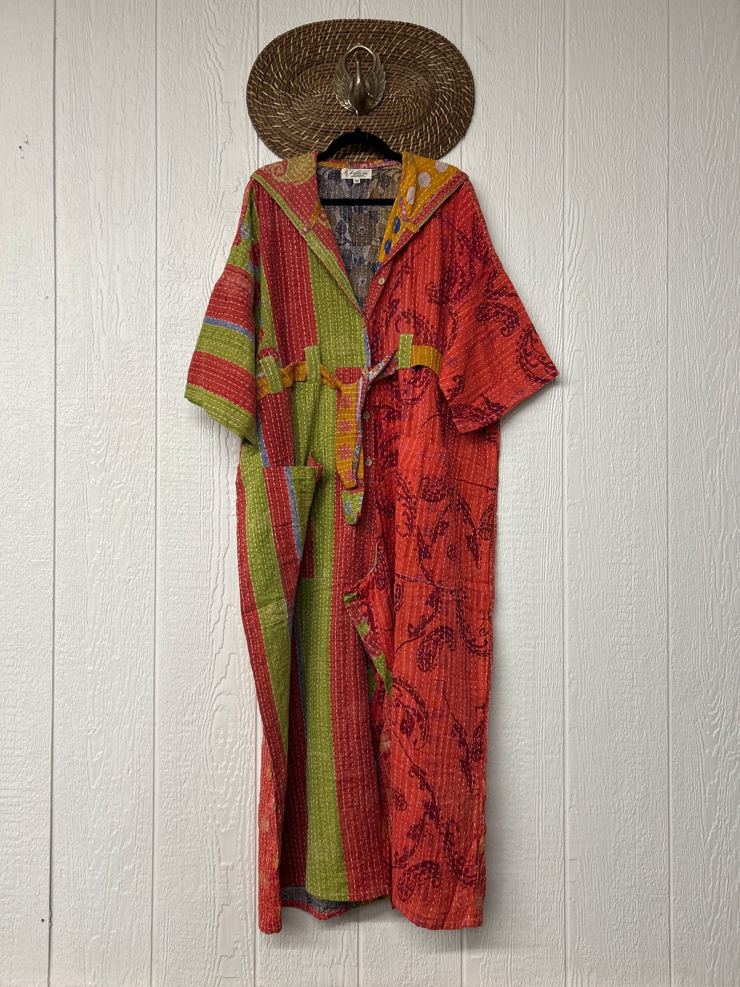 Kantha Zen Hoodie Jumpsuit 0925 054