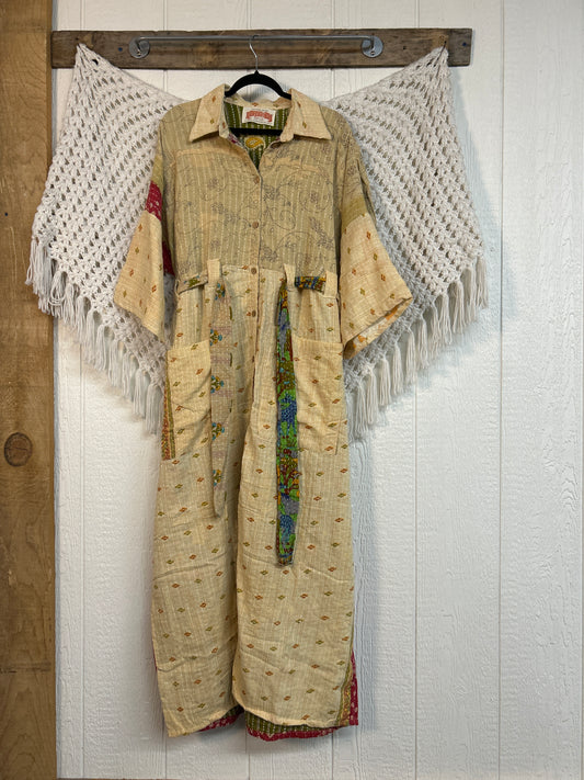 Pareo Kantha Gravity Duster Dress 0226 146