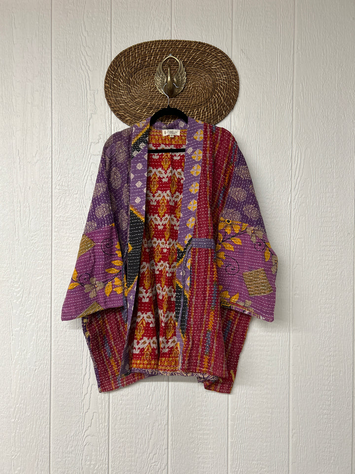 Kantha Shortie Kimono 0325 096