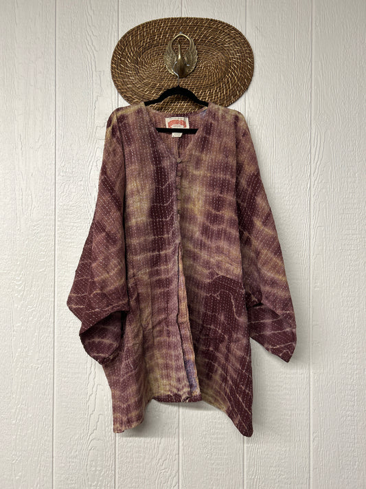 Pareo Kantha Gaia Split Tunic 0526 023